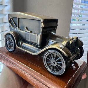 Brass vintage car model